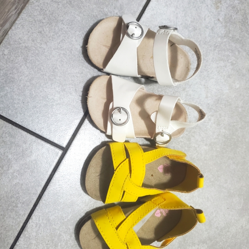 Size 2 baby girl sandals